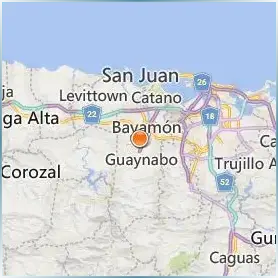 Caribbean University Bayamon Location Map Caribbean University Bayamon Location Map