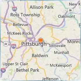 Carlow University Location Map Carlow University Location Map