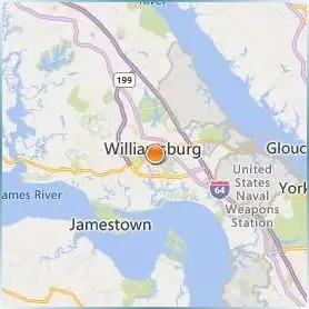 William & Mary Location Map William & Mary Location Map