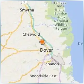 Delaware State University Location Map Delaware State University Location Map