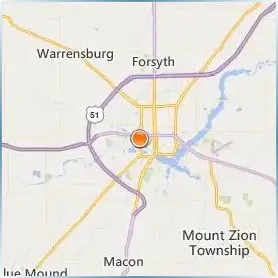 Millikin University Location Map Millikin University Location Map