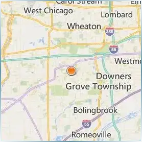North Central College Location Map North Central College Location Map