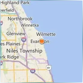 Northwestern University Location Map Northwestern University Location Map