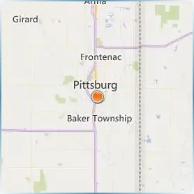 Pittsburg State University Location Map Pittsburg State University Location Map