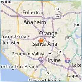 Santa Ana College Location Map Santa Ana College Location Map