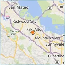 Stanford University Location Map Stanford University Location Map