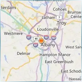 The College of Saint Rose Location Map The College of Saint Rose Location Map