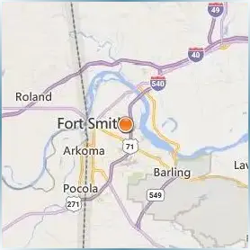 University of Arkansas Fort Smith Location Map University of Arkansas Fort Smith Location Map