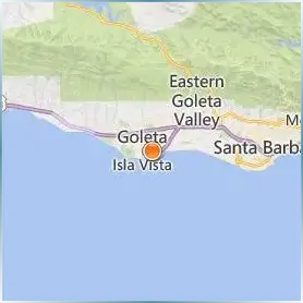 University of California Santa Barbara Location Map University of California Santa Barbara Location Map