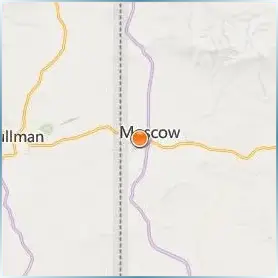 University of Idaho Location Map University of Idaho Location Map