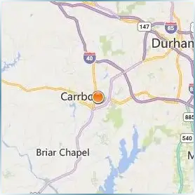 University of North Carolina at Chapel Hill Location Map University of North Carolina at Chapel Hill Location Map