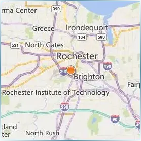 University of Rochester Location Map University of Rochester Location Map