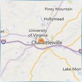 University of Virginia Location Map University of Virginia Location Map