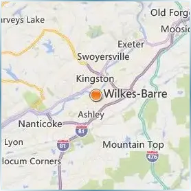 Wilkes University Location Map Wilkes University Location Map