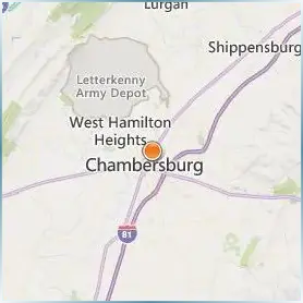 Wilson College Location Map Wilson College Location Map